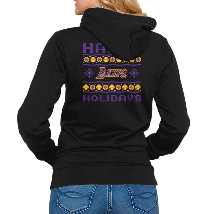 Happy Holidays-unisex zip-up sweatshirt-RivalTees