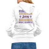Happy Holidays-unisex zip-up sweatshirt-RivalTees
