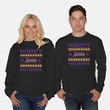 Happy Holidays-unisex crew neck sweatshirt-RivalTees